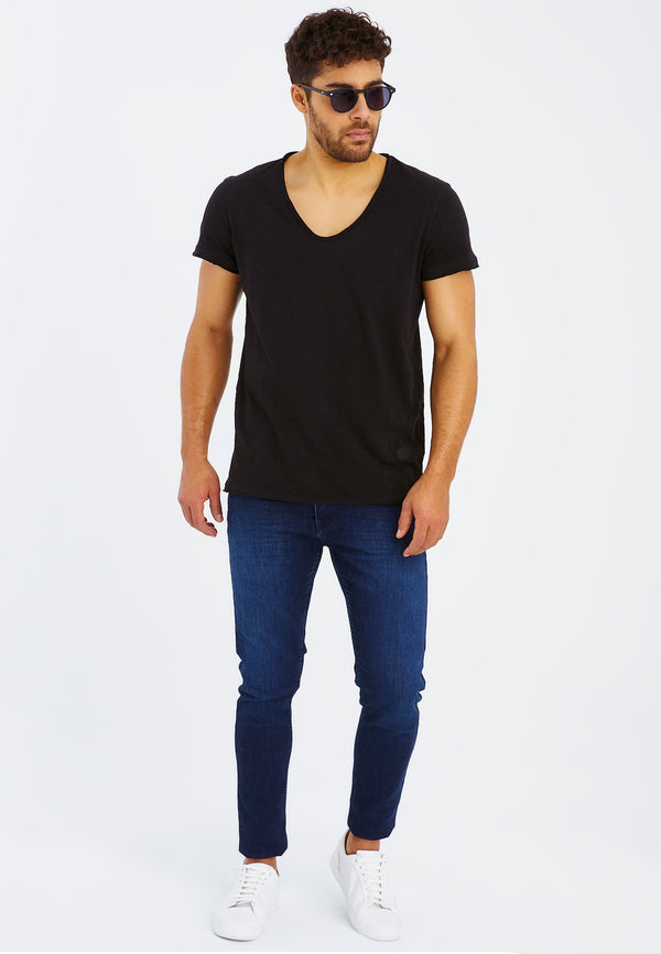 Leif Nelson T-Shirt V-Ausschnitt Nur für heute
