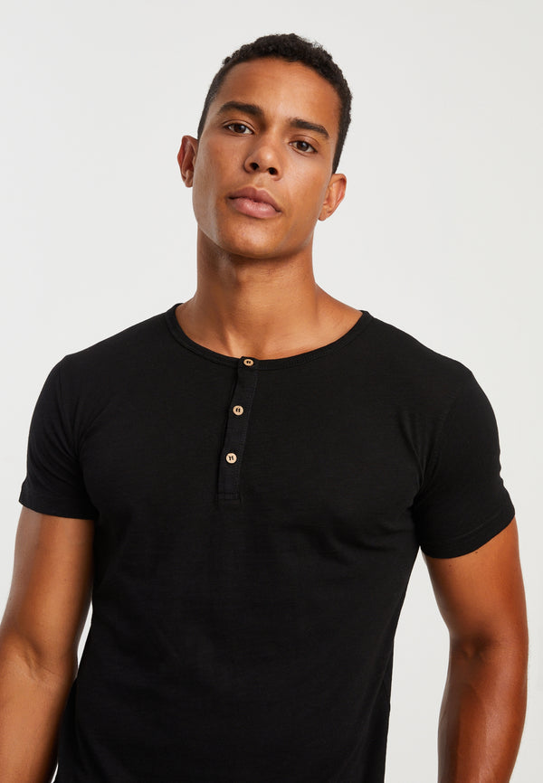 Leif Nelson Rundhals-Shirt Discount Store für neue Produkte