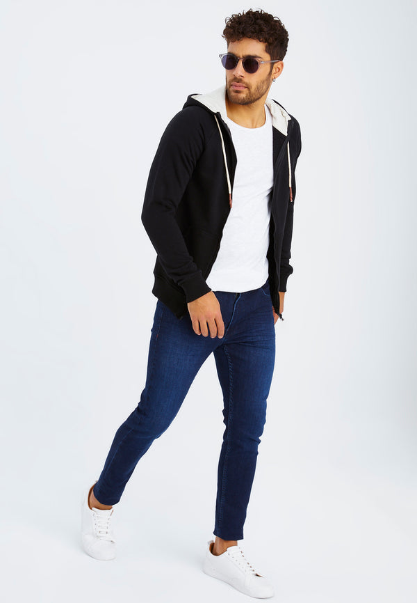 Leif Nelson Sweatjacke mit Kapuze Fabrikladen