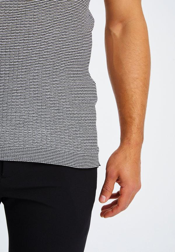 Leif Nelson Rundhals-Shirt Feinstrick Cyber Monday