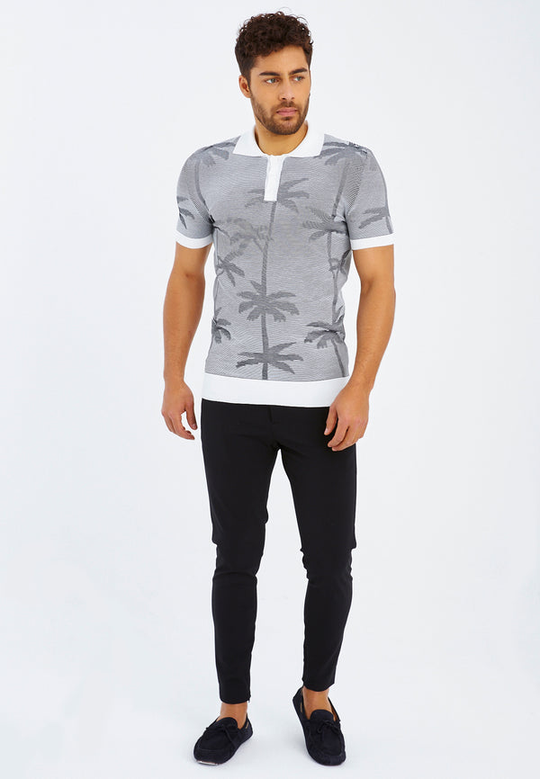 Leif Nelson Polo-Shirt Feinstrick Weihnachtsangebot