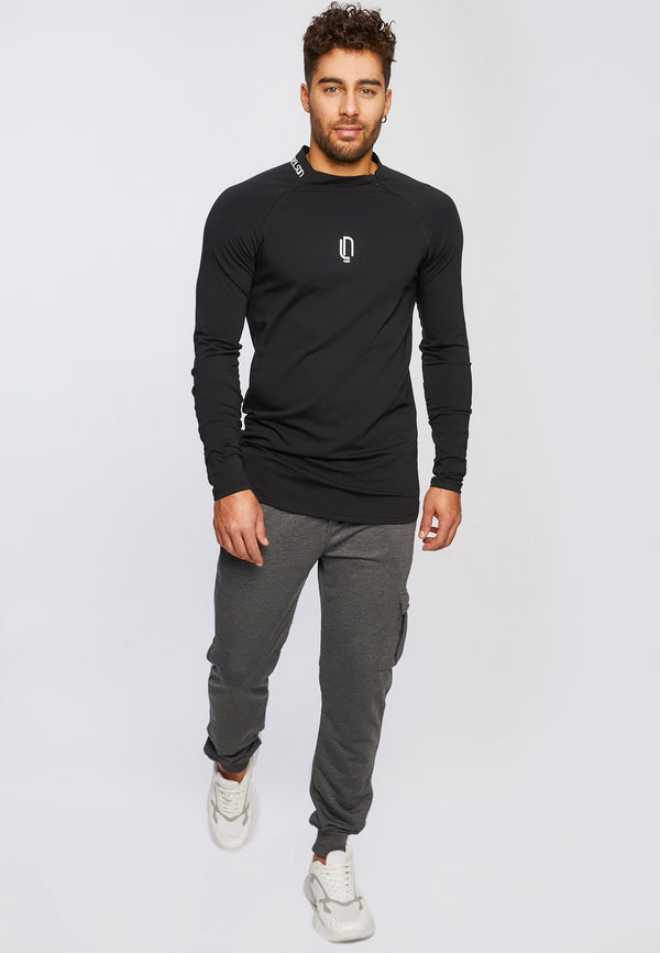Leif Nelson Gym-Sweatshirt Stehkragen Osterangebot