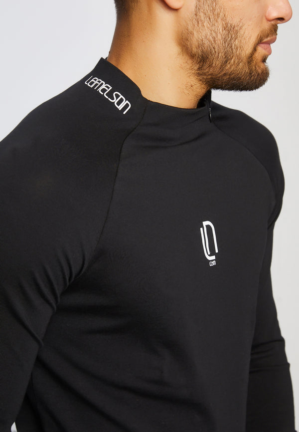 Leif Nelson Gym-Sweatshirt Stehkragen Osterangebot
