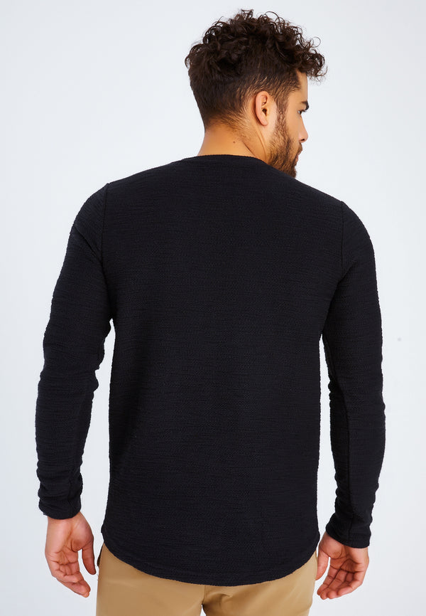 Leif Nelson Longsleeve Rundhals Online Outlet