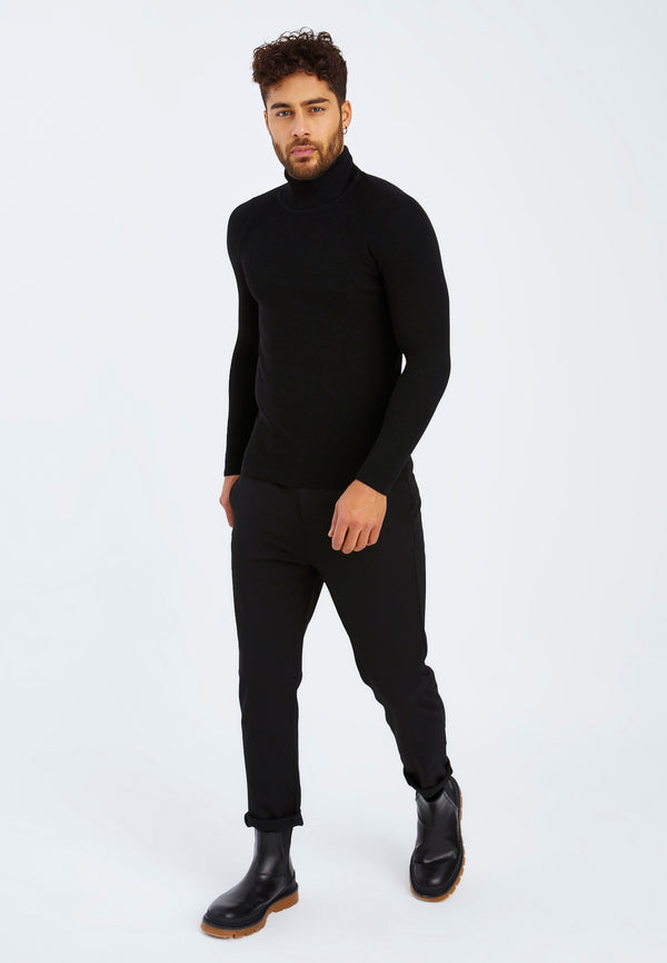 Leif Nelson Feinstrick Rollkragenpullover Exklusive Angebote