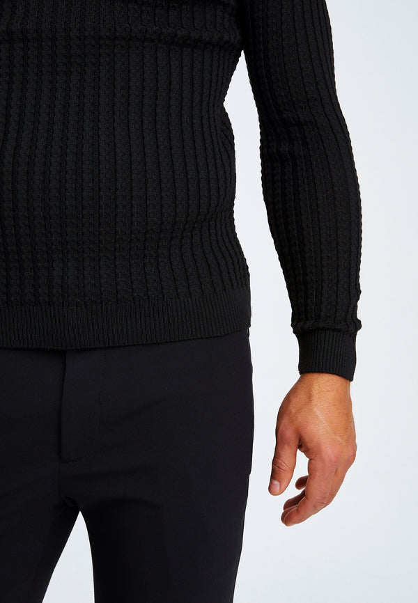 Leif Nelson Feinstrick Rollkragenpullover Kauf eins, bekomm eins gratis