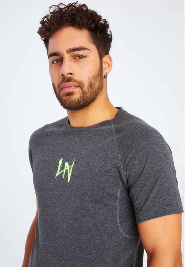 Leif Nelson Gym T-Shirt Rundhals VIP-Rabatte