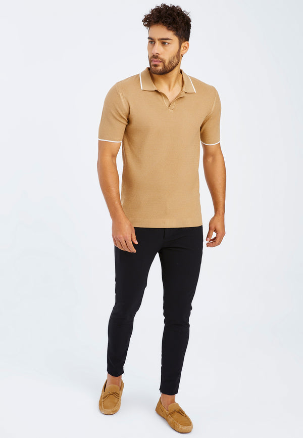 Leif Nelson Polo-Shirt Feinstrick VIP-Rabatte