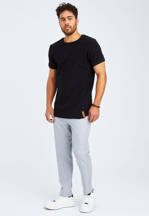 Leif Nelson Rundhals-Shirt Discount Store für neue Produkte