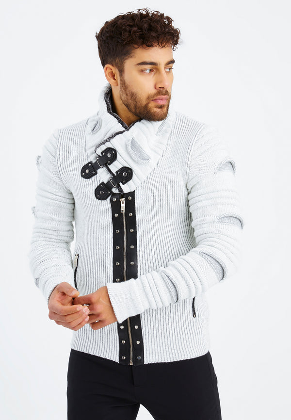 Leif Nelson Strickjacke mit Schalkragen Outlet