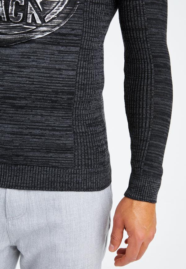 Leif Nelson Strickpullover Feinstrick Rundhals Schlussverkauf