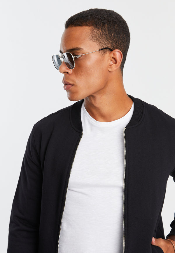 Leif Nelson Sweatjacke mit Stehkragen Jubiläumsangebot