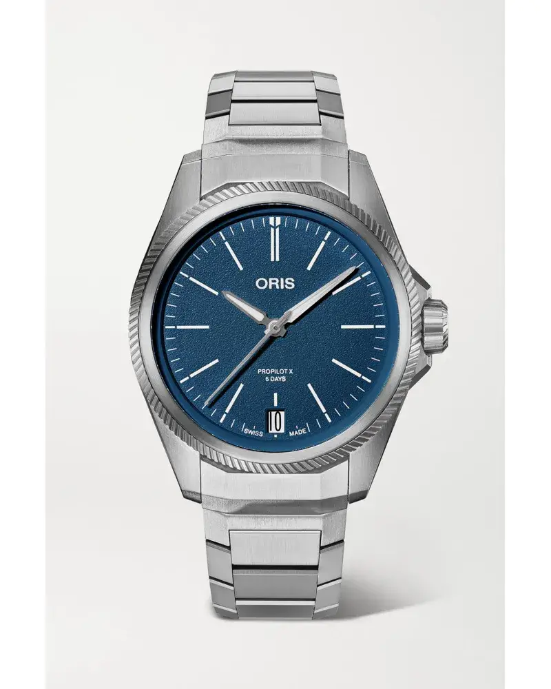 ORIS Propilot X Calibre 400 Automatic 39 Mm Uhr Aus Titan Blau Hotsell