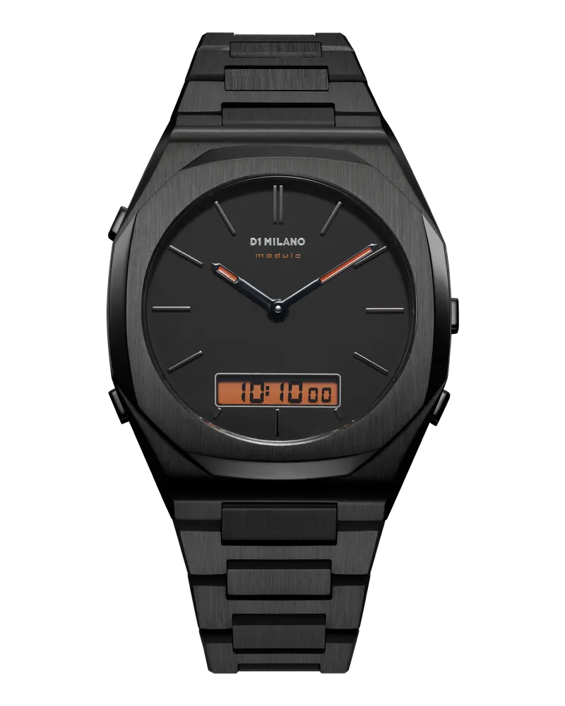 D1 Milano Watch Module 40.5 Mm 1385 Black Sonderangebote