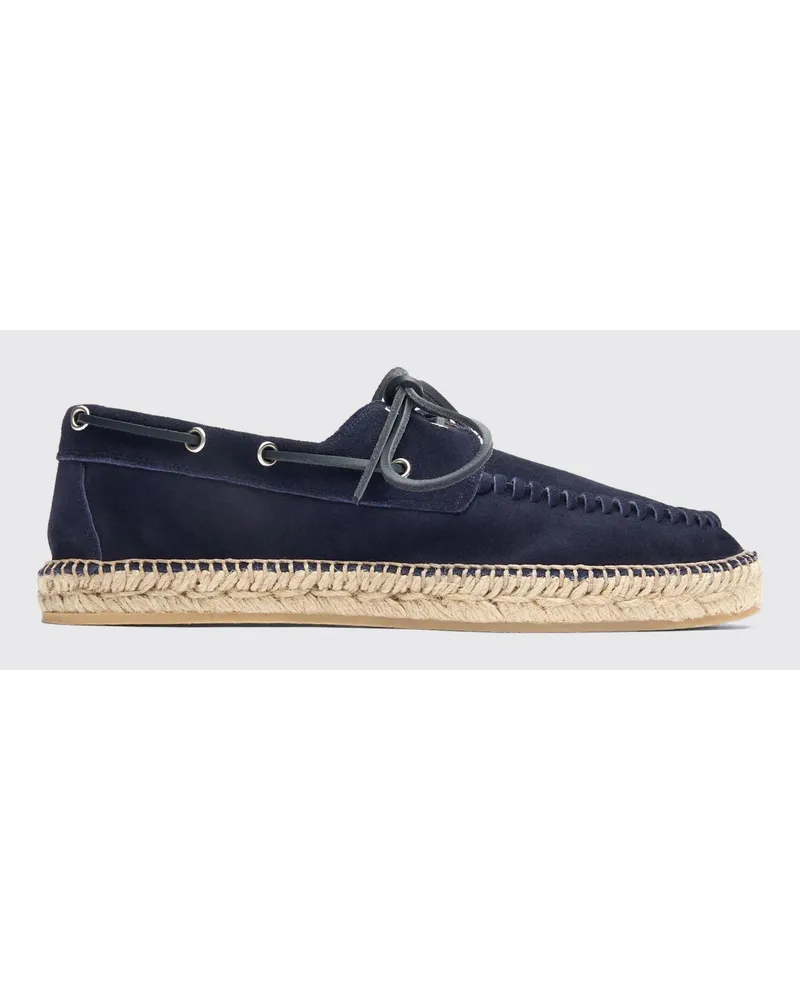 Scarosso Kai Blau Veloursleder Begrenztes Angebot
