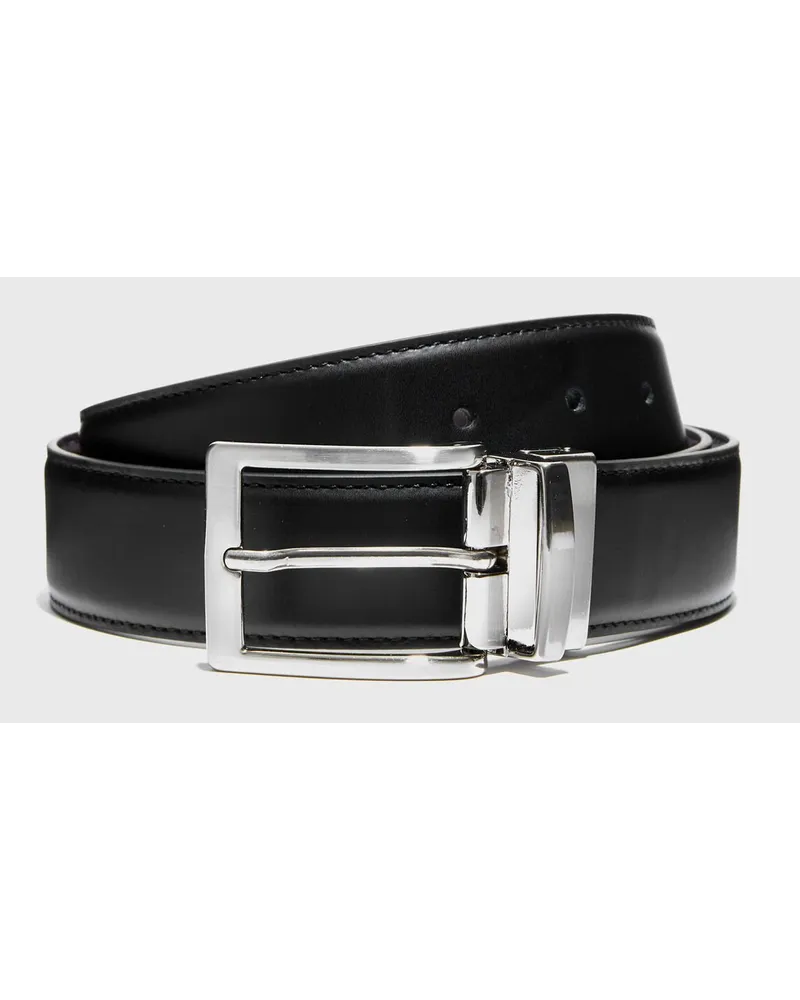 Scarosso Cintura Reversibile Mista Nera/Marrone Schwarz Black Friday