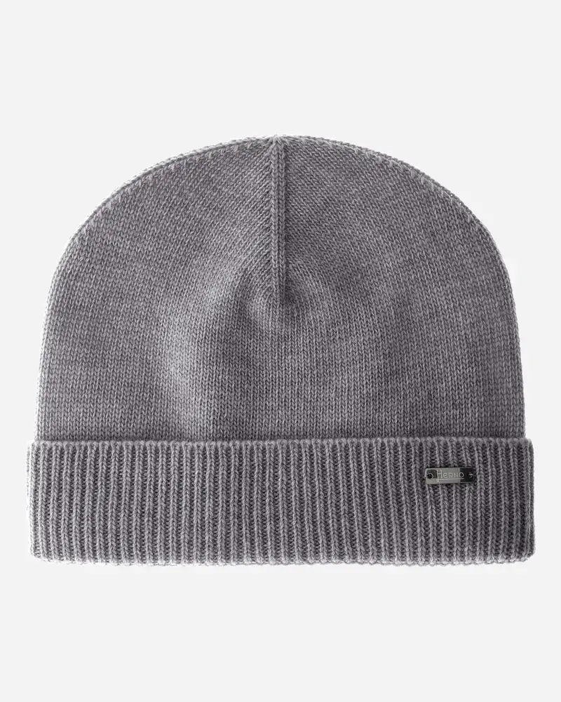 Herno MüTze Aus Infinity Basic Grau Tägliche Deals