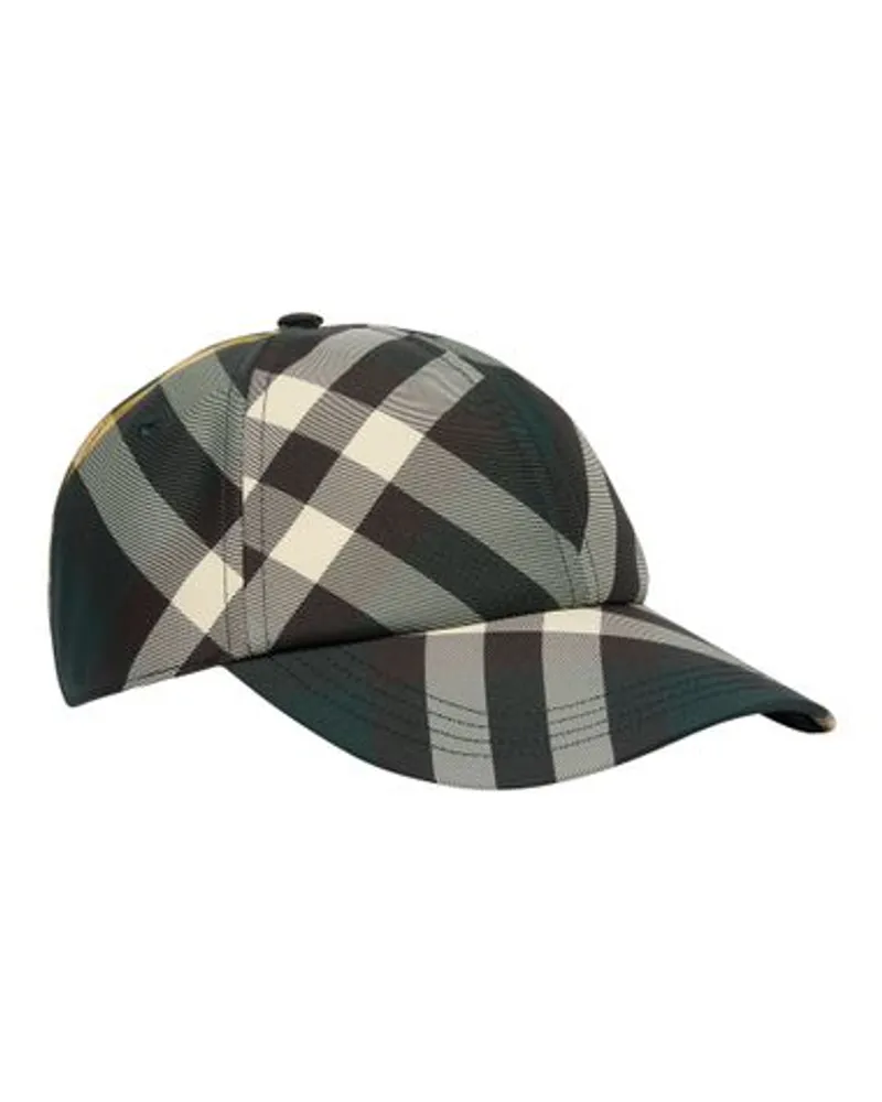 Burberry Karierte Kappe Green VIP-Rabatte