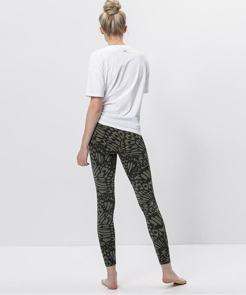 Ognx Leggings Butterfly Bio Baumwolle - grün Neueste Mode