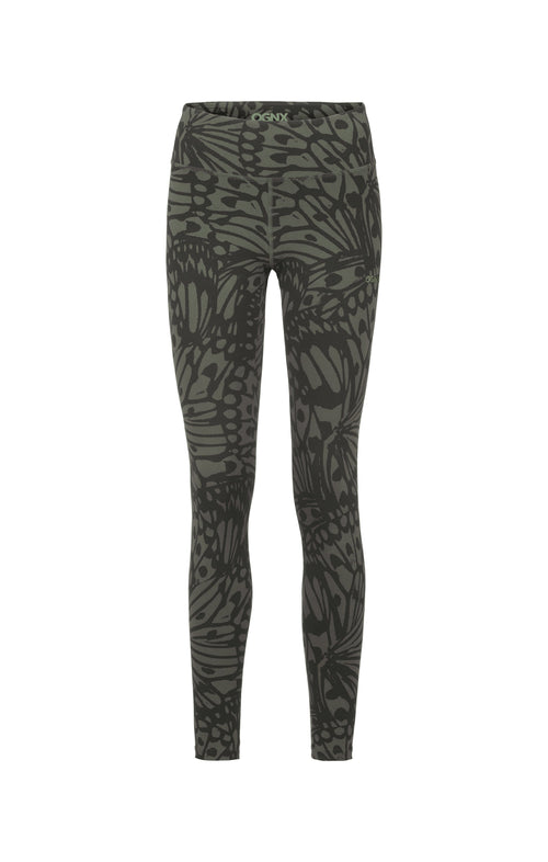 Ognx Leggings Butterfly Bio Baumwolle - grün Neueste Mode