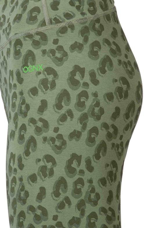 Ognx Sommer Leggings Leo Tencel™ Bio Baumwolle - grün Online Outlet
