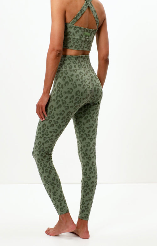 Ognx Sommer Leggings Leo Tencel™ Bio Baumwolle - grün Online Outlet