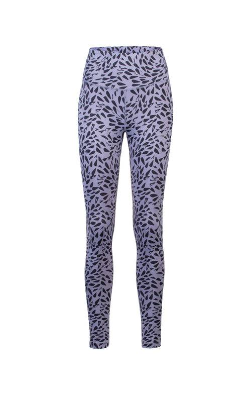 Ognx Leggings Leaf Polyamid ♻️ - lila Exklusive Angebote