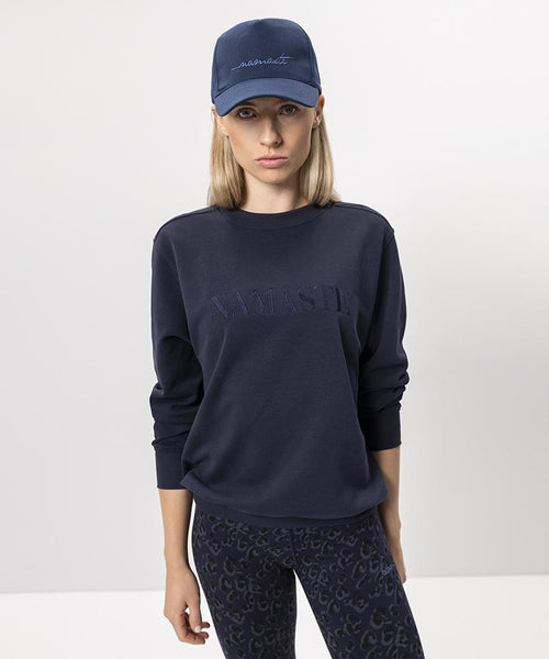 Ognx Sweater Namaste Bio Baumwolle - blau Große Rabatte