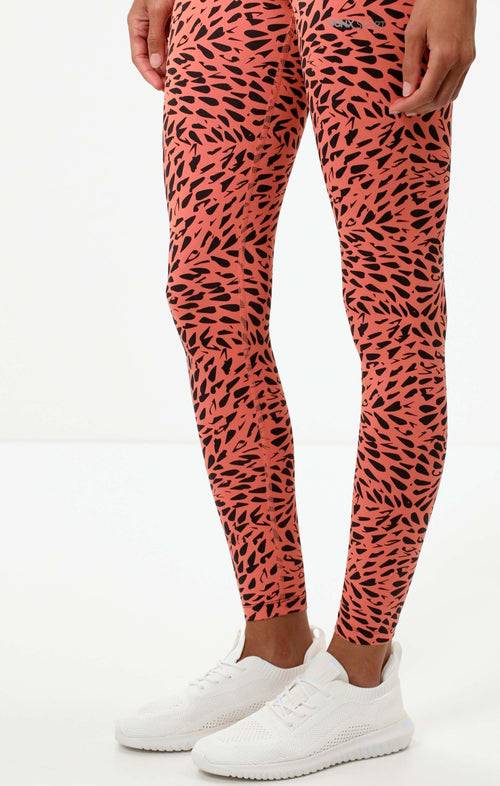 Ognx Leggings Leaf Polyamid ♻️ - orange Saisonale Angebote