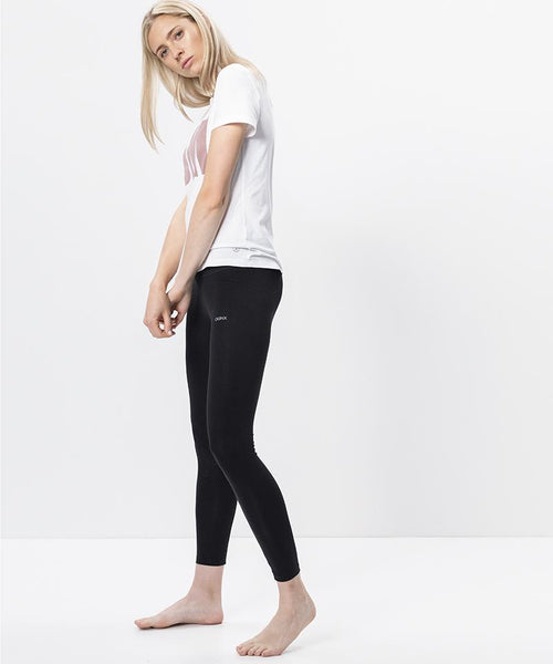 Ognx Basic Leggings Tencel™ Bio Baumwolle - schwarz Räumungsverkauf