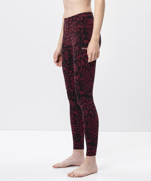 Ognx Leggings Butterfly Bio Baumwolle - rot Sonderangebote
