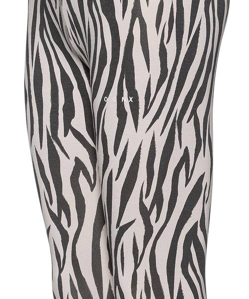 Ognx Leggings Zebra Tencel™ Bio Baumwolle - weiss VIP-Rabatte