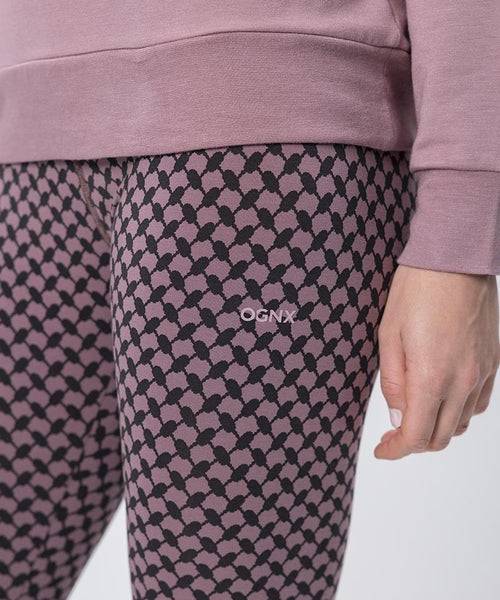 Ognx Leggings Keffiah Bio Baumwolle - rosa Tiefpreis