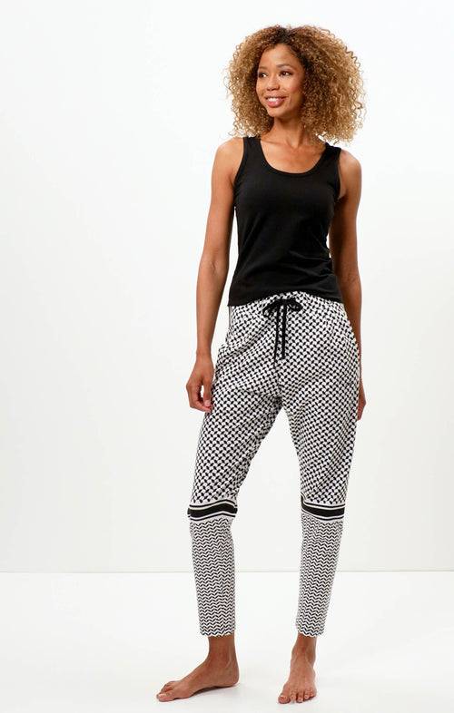 Ognx Harem Pants Keffiah Bio Baumwolle - weiss Wochenangebot