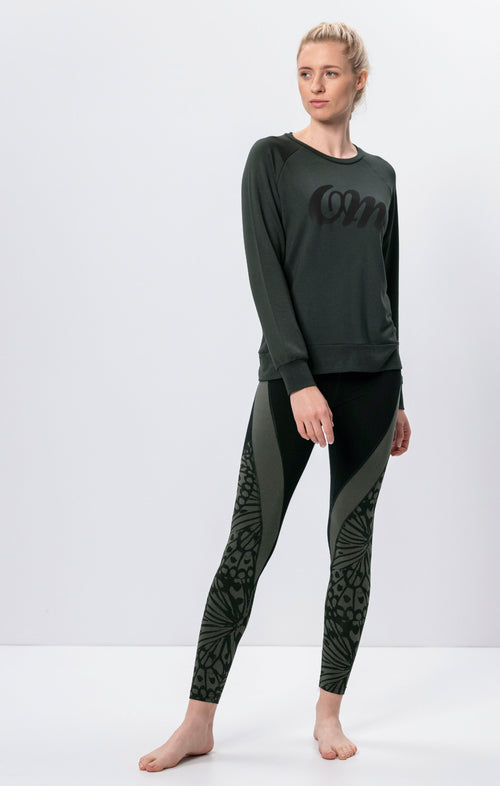 Ognx Lounge Sweater OM Tencel™ - grün Letzter Tag