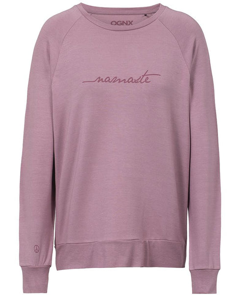 Ognx Lounge Sweater Namaste Tencel™ - rosa Zeitbegrenzte Promotion