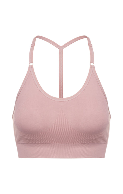 Ognx Sport Bra Crossback - Mittlerer Halt - rosa Sonderangebot der Fabrik