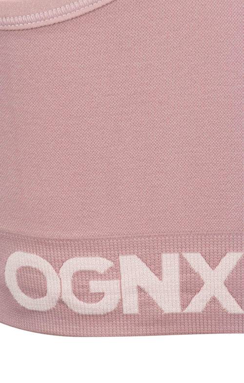 Ognx Sport Bra Crossback - Mittlerer Halt - rosa Sonderangebot der Fabrik
