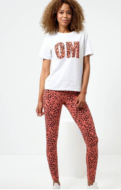 Ognx Loose T-Shirt OM Bio Baumwolle - orange Bis zu 55% Rabatt