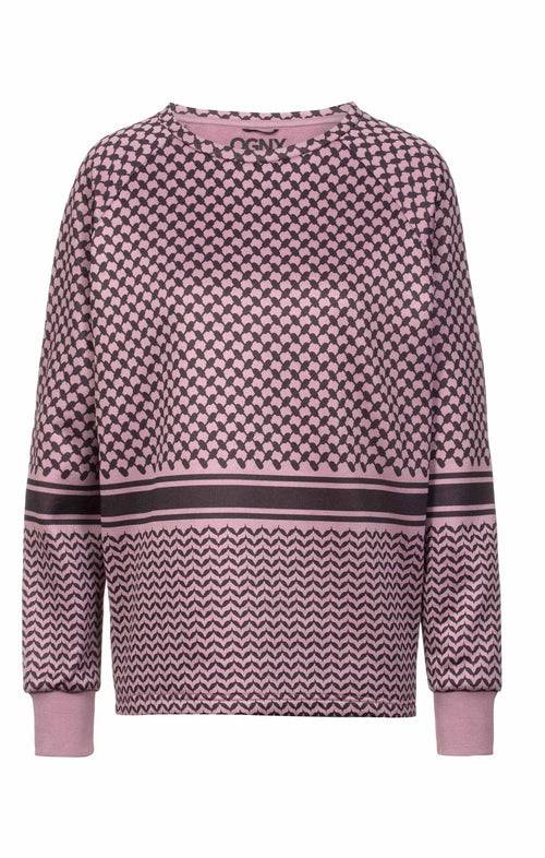 Ognx Sweatshirt Keffiah (Slim Fit) - rosa Riesige Rabatte
