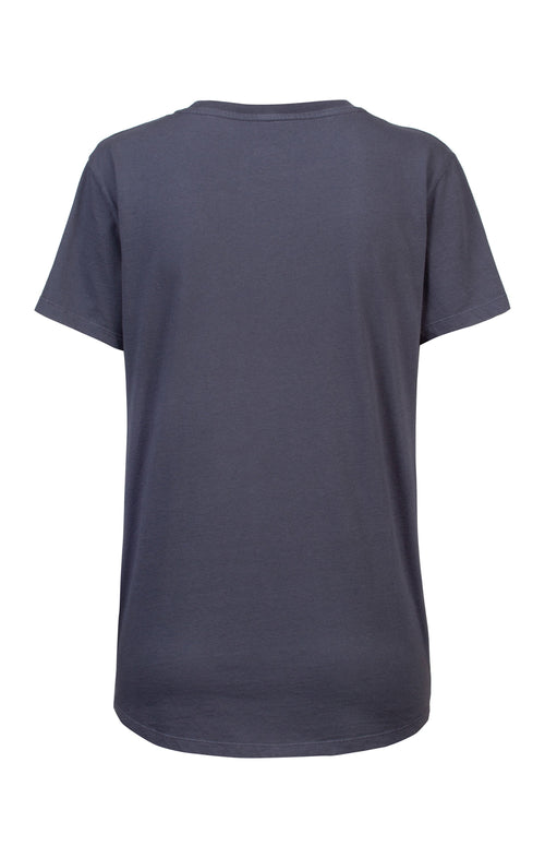 Ognx Vintage Cotton Loose T-Shirt OK Bio Baumwolle - grau Clearance-Verkauf
