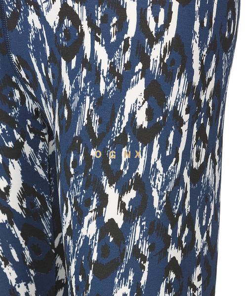 Ognx Leggings Ikat Bio Baumwolle - blau Im Verkauf