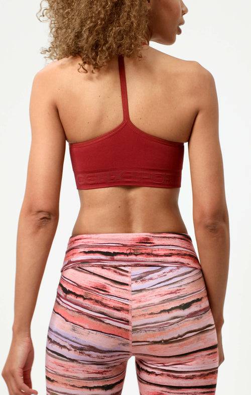 Ognx Sport Bra Crossback - Mittlerer Halt - rot 50% Rabatt für begrenzte Zeit