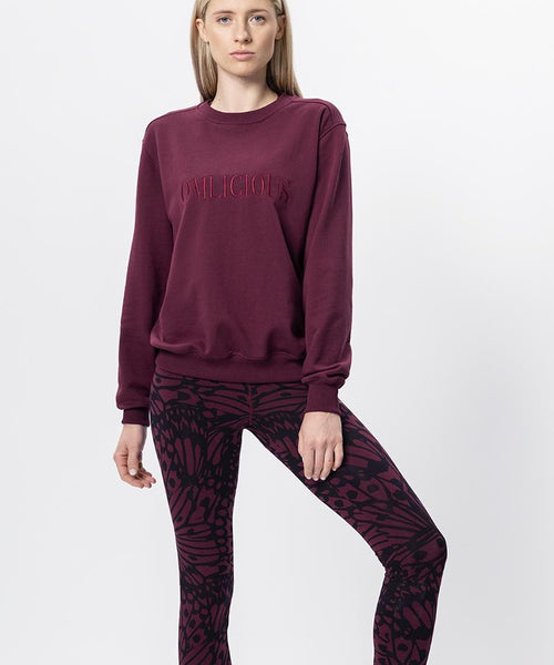 Ognx Sweater Omlicious Bio Baumwolle - rot Rabatte dieses Monats