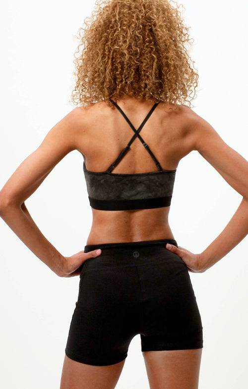 Ognx Hot Yoga Shorts Bio Baumwolle - schwarz 2025