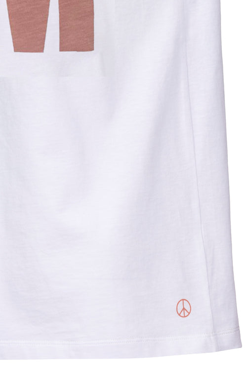 Ognx Loose T-Shirt OM Bio Baumwolle - rosa Verkauf