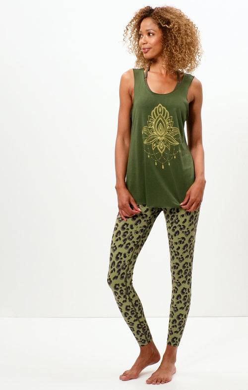 Ognx Loose Tank Lotus Tencel™ - grün Günstiger Verkauf