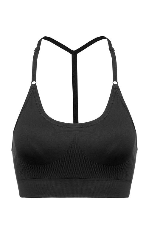 Ognx Sport Bra Crossback - Mittlerer Support - schwarz Meist gekauft