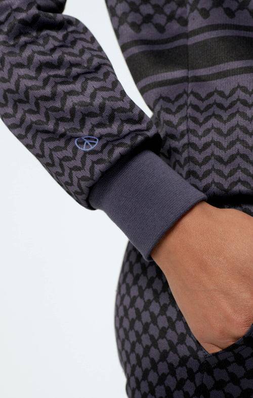 Ognx Sweatshirt Keffiah (Slim Fit) - blau Blitzverkäufe