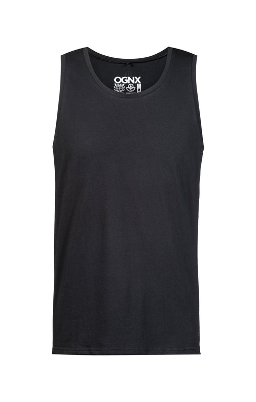 Ognx Tank Perfect Basic Bio Baumwolle - schwarz Fabrik Onlineshop